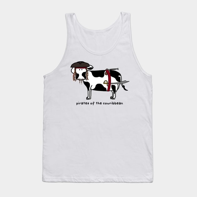 pirates of the cowribbean Tank Top by paintbydumbers